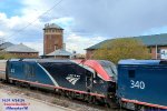 AMTK 340 & 325 lead Empire Builder 7 past City Lights